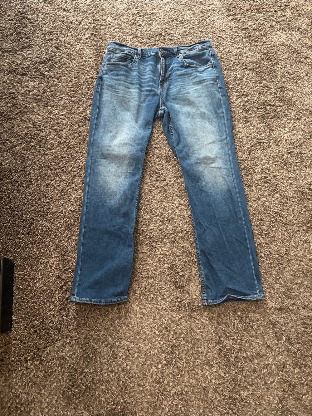 BKE Tyler Classic Men's Blue Straight-Leg Jeans
